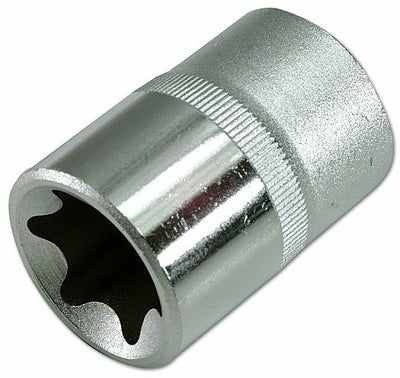 1 X LASER TOOL STAR SHAPE SOCKET 1/2" DRIVE 