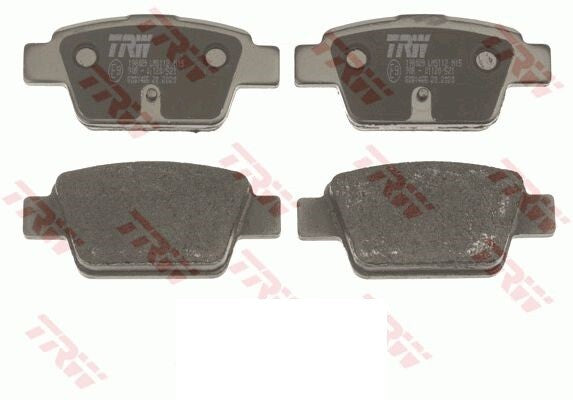 FOR ALFA ROMEO MITO 1.3 1.4 1.6 JTDM FIAT BRAVO STILO 1.9 JTD REAR BRAKE PADS