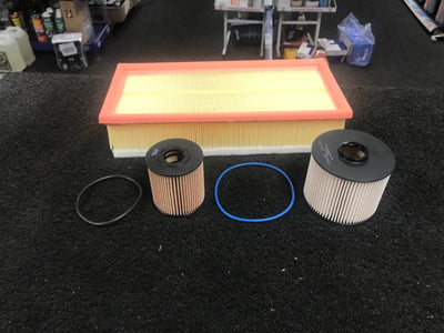 CITROEN C5 EXCLUSIVE HDi 160BHP  OIL FILTER AIR FILTER FUEL FILTER SERVICE KIT 