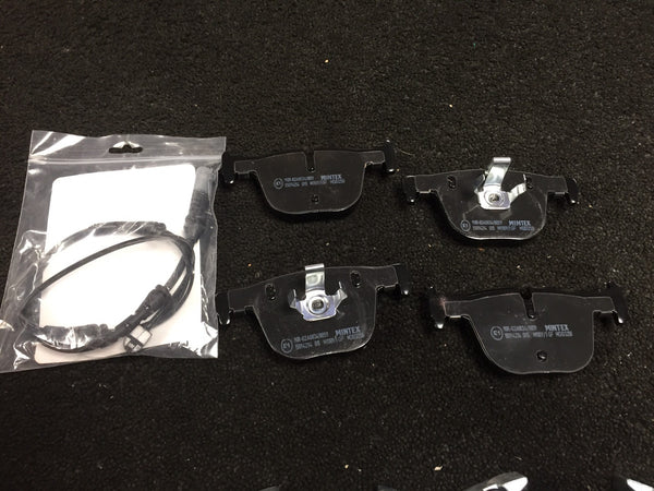 BMW 335D xDrive MSPORTF30 F31 F32 F32 BRAKE PADS MINTEX REAR WITH SENSOR