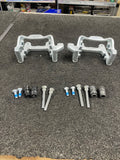 AUDI TT MK2 8J REAR VENTED BRAKE DISC CALIPER BRACKETS FOR 310 X22MM