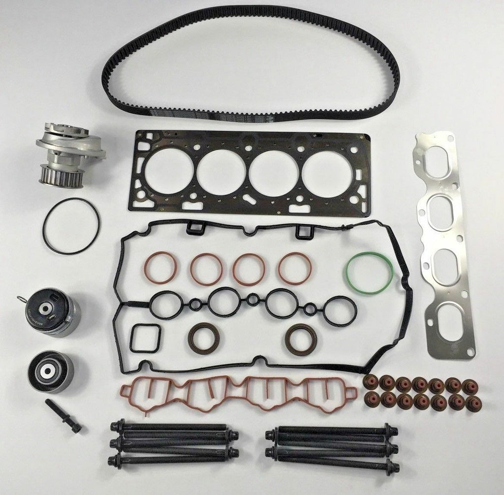 VAUXHALL ASTRA J SRi 1.6 A16XER HEAD GASKET SET BOLTS TIMING BELT KIT WATER PUMP