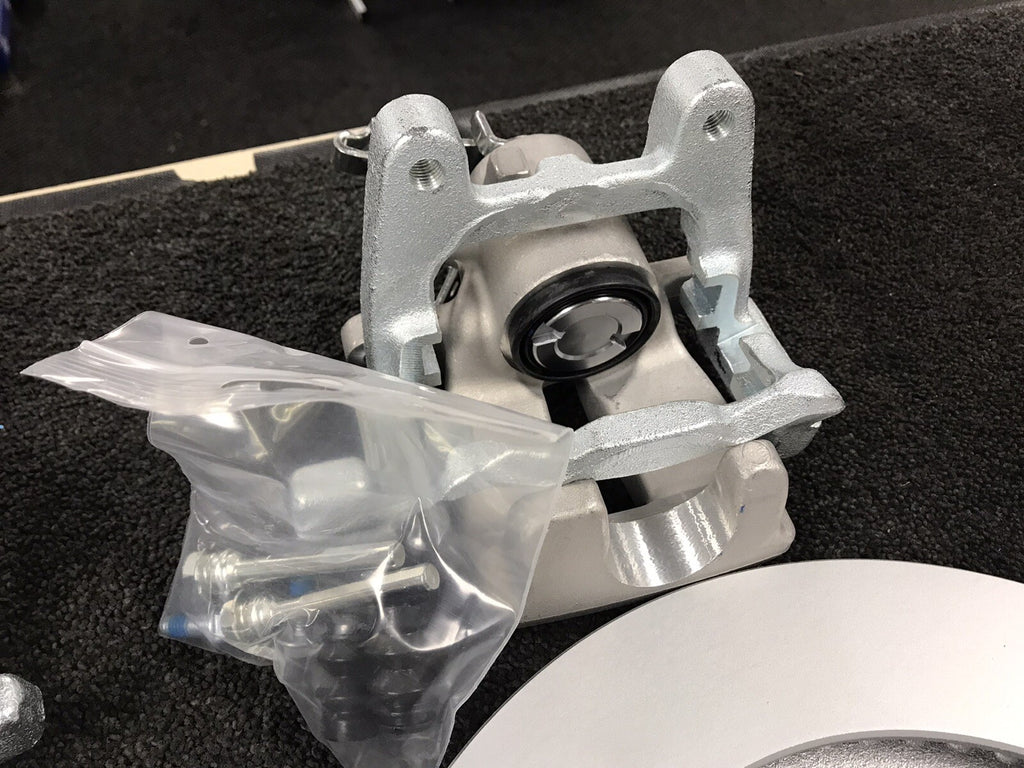 VW CADDY REAR VENTED BRAKE DISC CALIPER CONVERSION  KIT TO 310MM X22MM