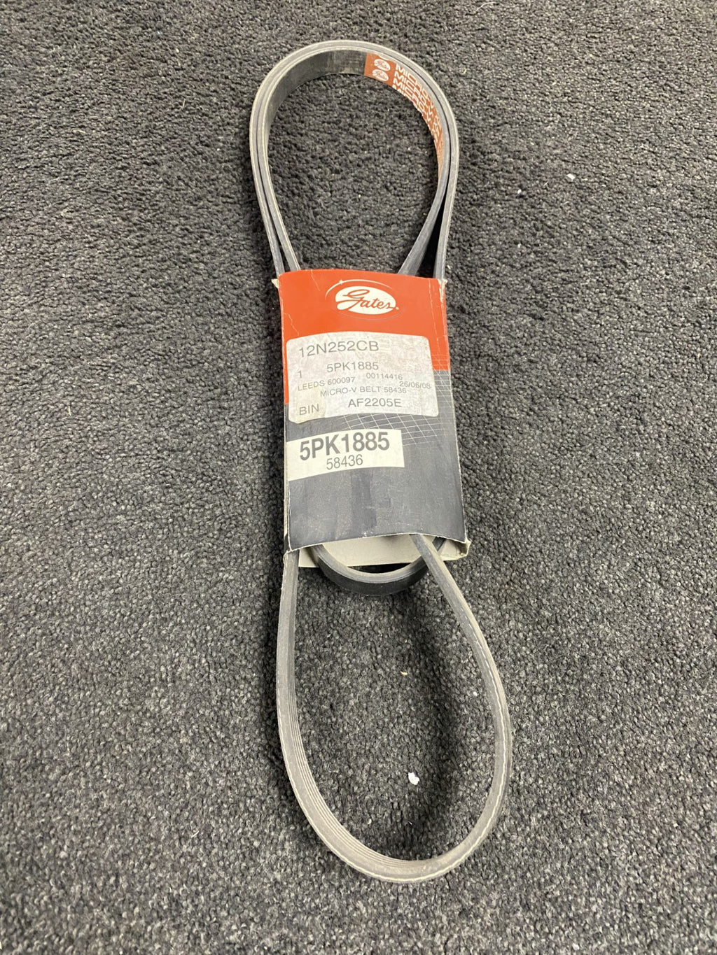 GENUINE GATES FAN BELT FITS BMW E36 318TDS 1.7 COMPACT TOURING 5PK1885