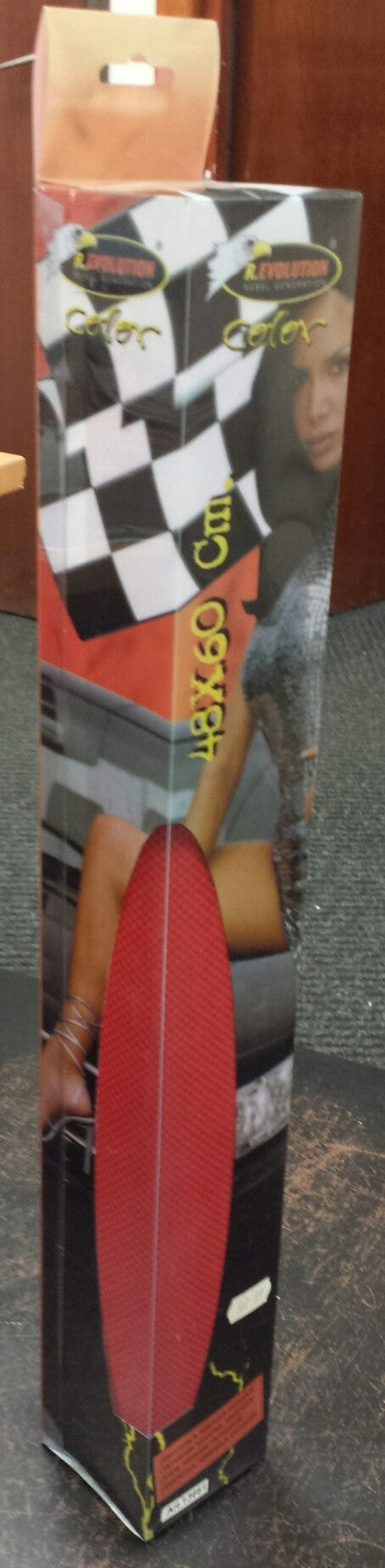 HIGH QUALITY INTERIOR STYLING 48X60CM CARBON EFFECT RED WRAPPING FILM ROLL