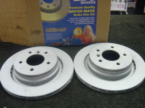 FOR BMW Z3 3.2M M3 E36 3.0 3.2 EVOLUTION BRAKE DISCS REAR BRAKE DISCS x2