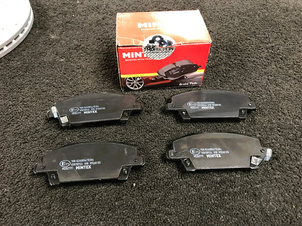 FOR HONDA CIVIC 2.2-i-CTDi BRAKE PADS MINTEX BRAKE PAD FRONT  