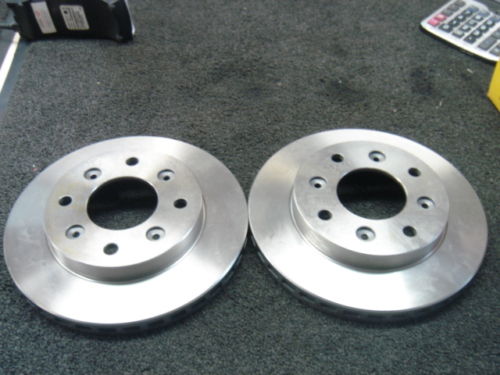 CITY ROVER FRONT BRAKE DISCS 231MM VENTED NEW PAIR 