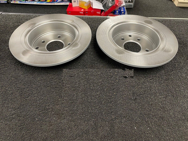 FOR NISSAN JUKE 1.5 DCI MK1 2010-2014 REAR BRAKE DISCS AND PADS NEW 292MM