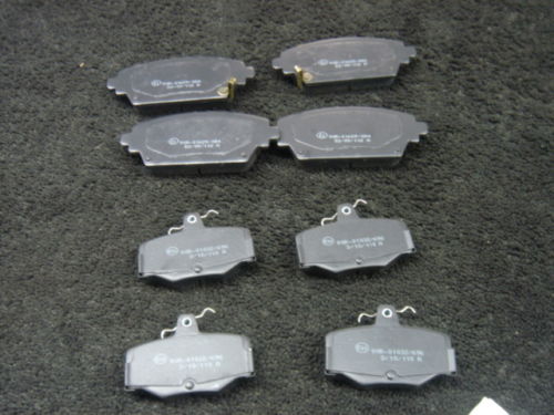 FOR NISSAN ALMERA TINO BRAKE PADS FRONT REAR MINTEX 