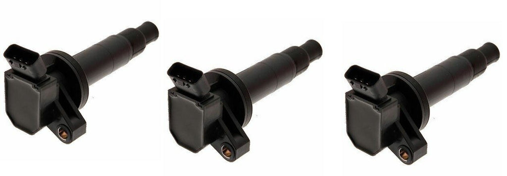 FOR CITROEN C1 AYGO PEUGEOT 107 1.0 PETROL (05-) ENGINE IGNITION COIL PACK OF 3