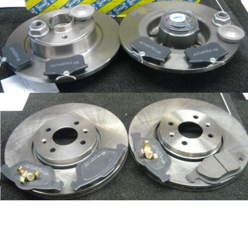 GRAND SCENIC DCI 03> BRAKE DISC & PADS  FRONT REAR