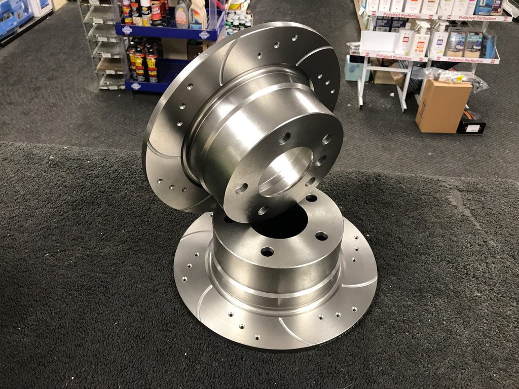 BMW Z3 ROADSTER 2.0 E36 E37 REAR CROSS DRILLED GROOVED REAR BRAKE DISC 272MM