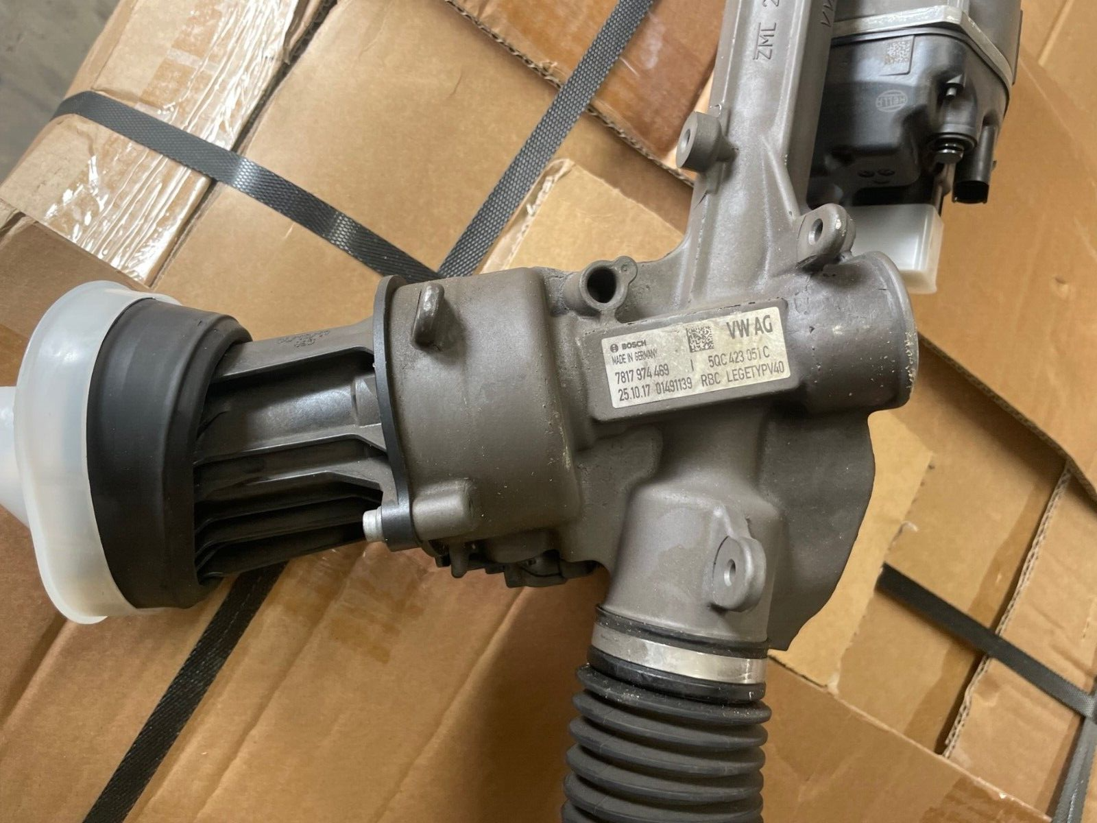 AUDI A3 Q3 F3 TIGUAN TOURAN KODIAQ ELECTRIC STEERING RACK COMPLETE 5QC423051C