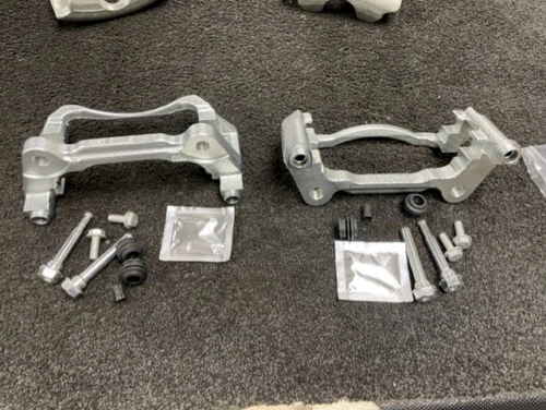2 NEW FRONT BRAKE CALIPER BRACKET FOR  VW GOLF MK7 CADDY TDi TSI 288MM DISC