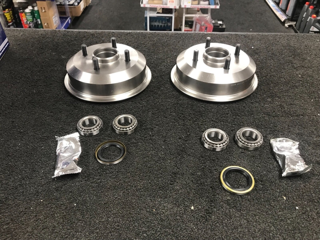 FORD ESCORT MK5 MK6 MK7 90-2000 REAR BRAKE DRUM 2 WHEEL BEARINGS 230mm