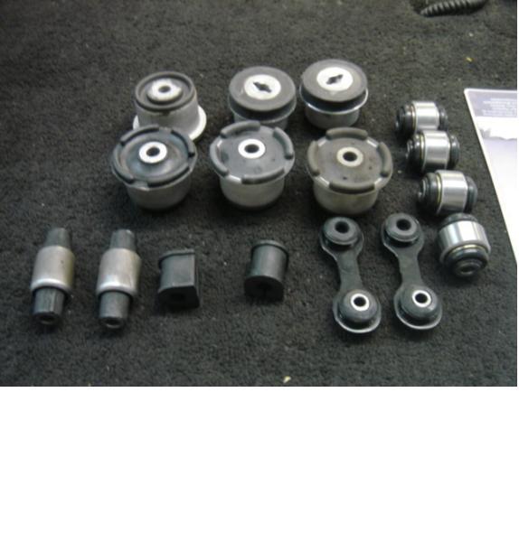 VAUXHALL VECTRA B REAR SUSPENSION KIT TRAILING ARM BUSH ROSE CROSS MEMBER LINK