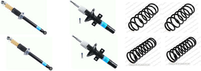 FORD FIESTA RS1800 TURBO FRONT REAR COIL SPRING SHOCK ABSORBERS FULL SET