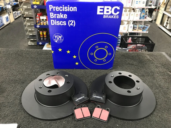 SAAB 900  99 1978 - 1987  REAR BRAKE DISC & BRAKE PADS