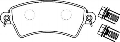PEUGEOT 306 BRAKE DISCS PADS BOSC 266M  XSI CABRIOLET