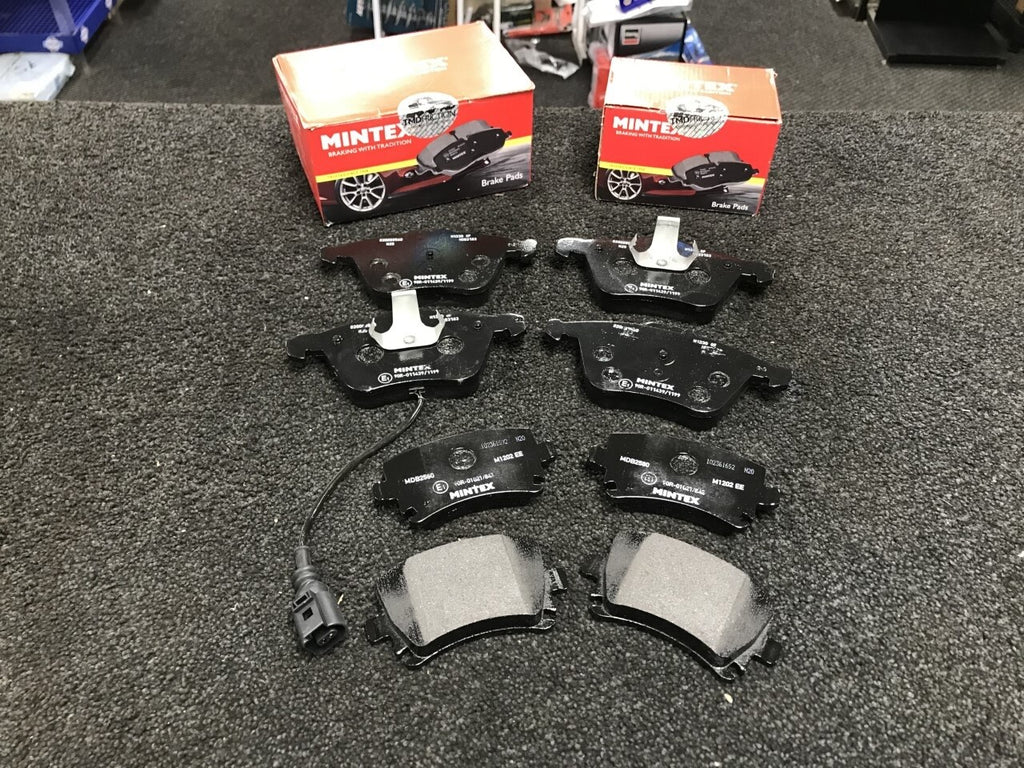 AUDI A3 S3 TFSI QUATTRO 265BHP BRAKE PADS MINTEX PAD FRONT REAR