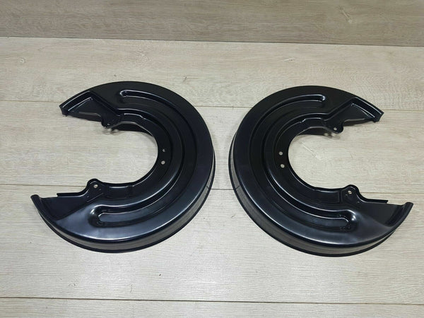FOR VW TRANSPORTER T5 T6 REAR BRAKE DISC DUST SHIELDS SPLASH GUARD COVERS