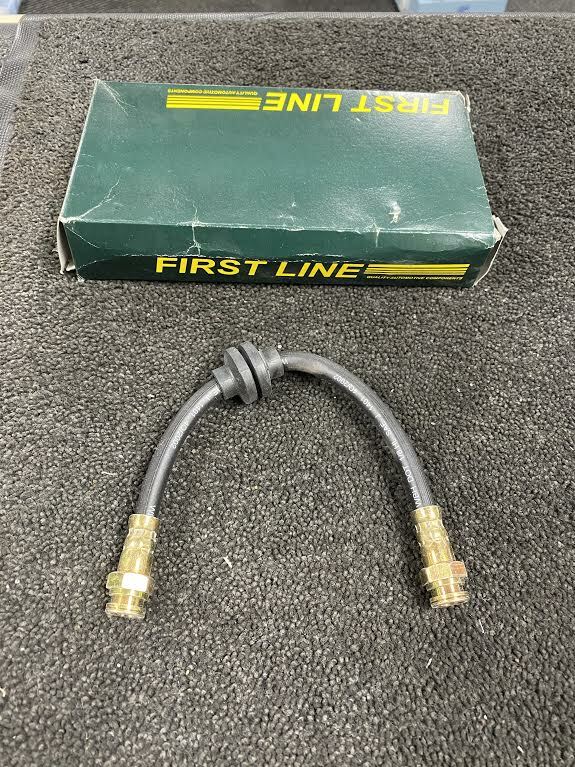 REAR BRAKE HOSE FIT FIAT CINQUECENTO 1.1 SPORTING 1993-98 SEICENTO 7663039