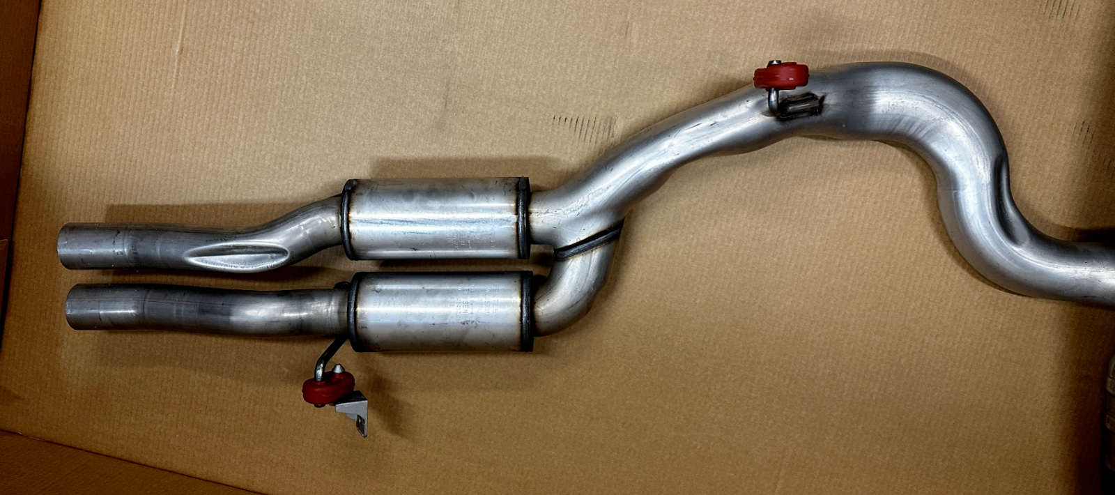AUDI TTRS 2017ON EXHAUST PIPE SILENCER COMPLETE 8S0253181AP GENUINE BRAND NEW