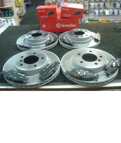 BMW 323i 325i 328i E36 BRAKE DISC BRAKE BRAKE PAD  FRONT REAR BREMBO