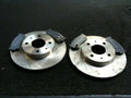 FOR NISSAN ALMERA 1.6 GX SRI N15 1995-98 FRONT BRAKE DISCS PADS  NO ABS