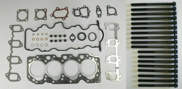 FOR HILUX HIACE GRANVIA CUSTOM 2.8D 3L HEAD GASKET SET CYLINDER HEAD BOLTS