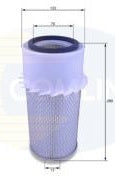 FOR HYUNDAI GALLOPER 2.5 DIESEL 1991-1998 AIR FILTER