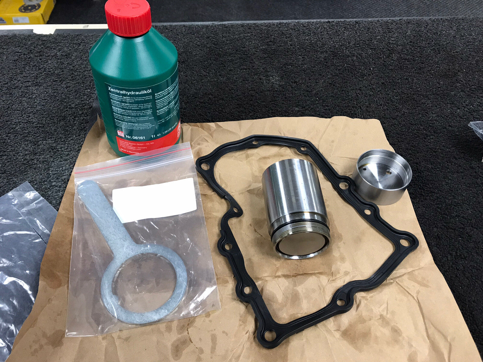 VW AUDI  DSG 7SPEED REPAIR P17BF P189C ACCUMULATOR HOUSING GASKET FLUID
