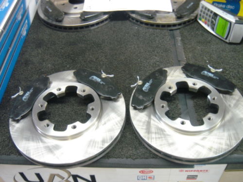 FOR NISSAN D22 PICK UP NAVARA 01-05 FRONT BRAKE DISCS &PADS
