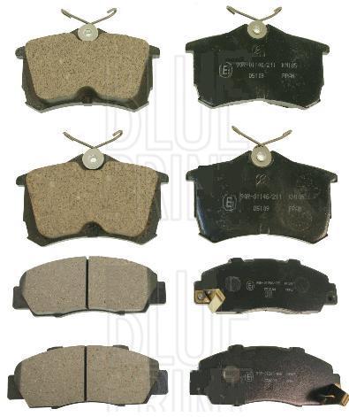 FOR HONDA ACCORD 2003->ON  BRAKE PAD FRONT  REAR
