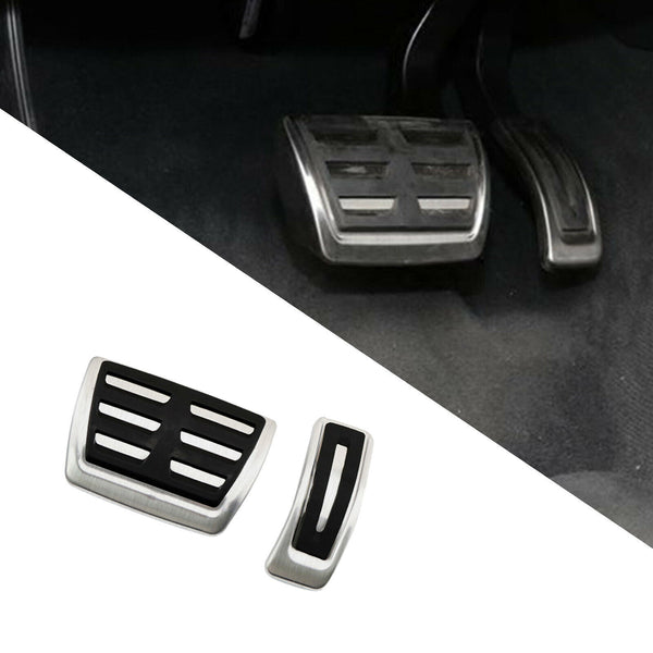 AUDI Q7 SQ7 4M Q8 SQ8 RSQ8 S-Line STAINLESS STEEL BRAKE PEDAL SET 4M2064205 NEW