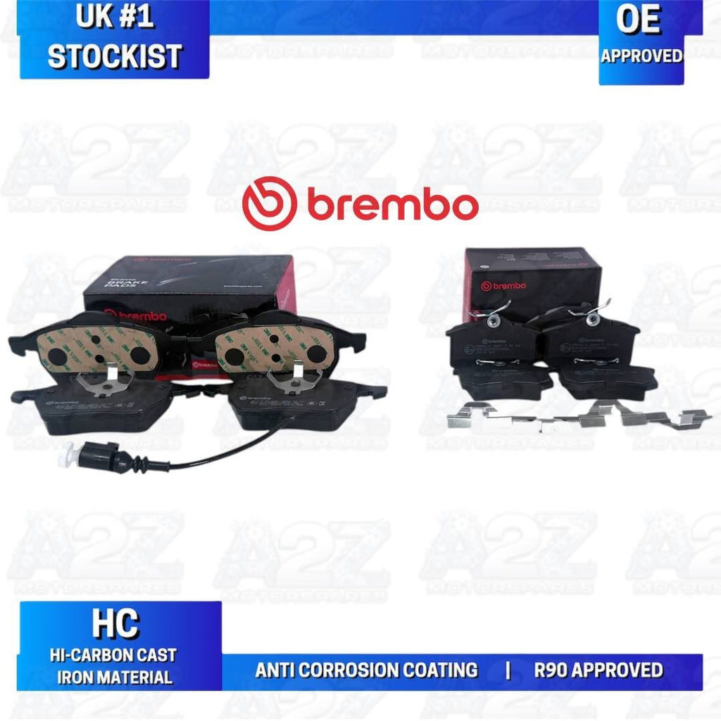 SKODA OCTAVIA 1.8T VRS BRAKE DISC BRAKE PADS BREMBO FRONT REAR 