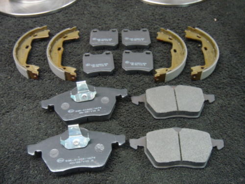 VAUXHALL VECTRA B 95-02 BRAKE PADS FRONT REAR BRAKE PADS HANDBRAKE SHOES
