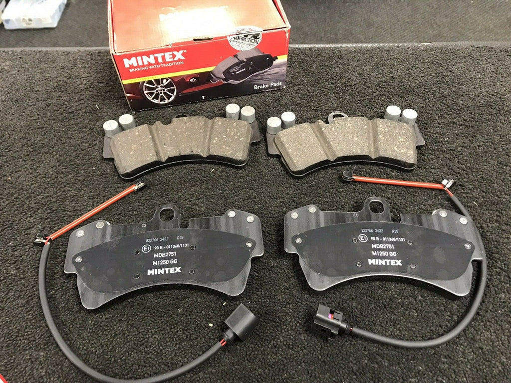 PORSCHE CAYENNE VW TOUAREG Q7 APEC ORIGINAL BRAKE PAD FRONT REAR SENSORS