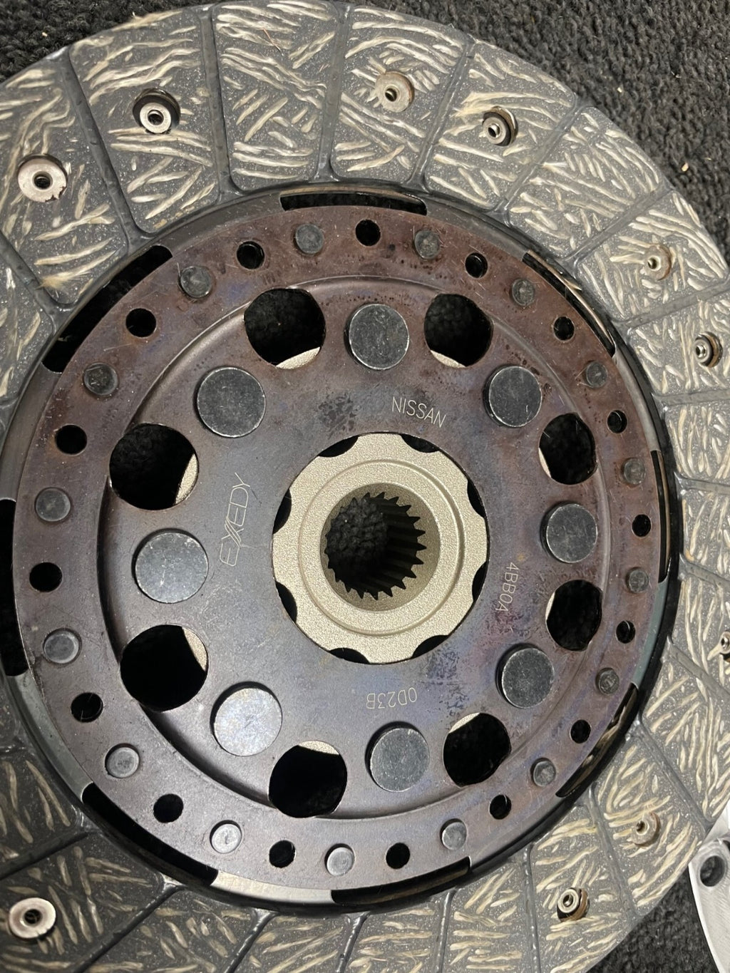 CLUTCH KIT 3 PCE GENUINE FOR  NISSAN JUKE QASHQAI 1.6 DIG-T NISMO RS 2010-2019