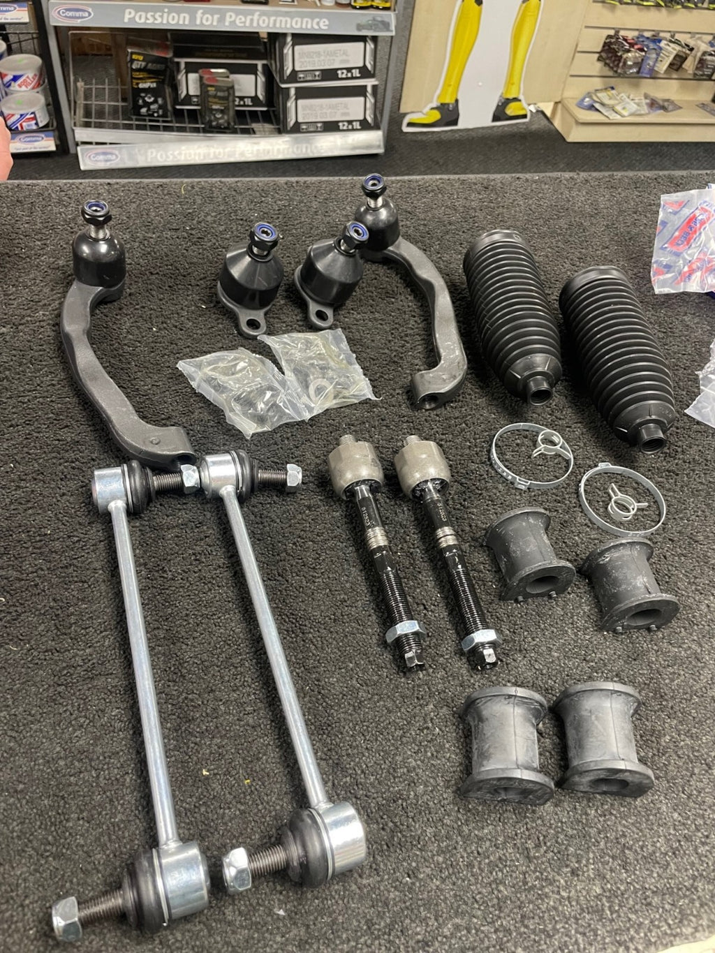 VW TRANSPORTER T5 TRACK ROD TIE ROD END BALL JOINT RACK BOOT KIT STEERING KIT 