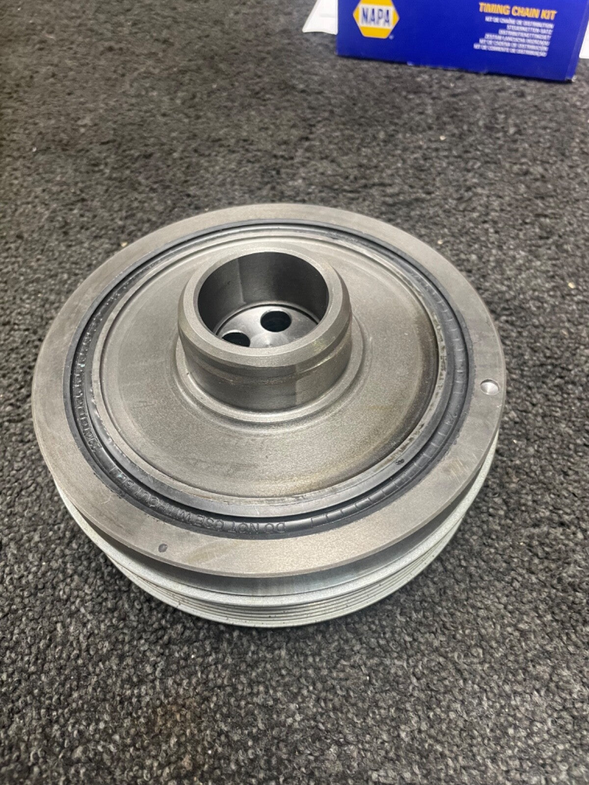 BELT PULLEY VIBRATION DAMPER CRANKSHAFT FOR 3 SERIES 320D XDRIVE M SPORT MK7