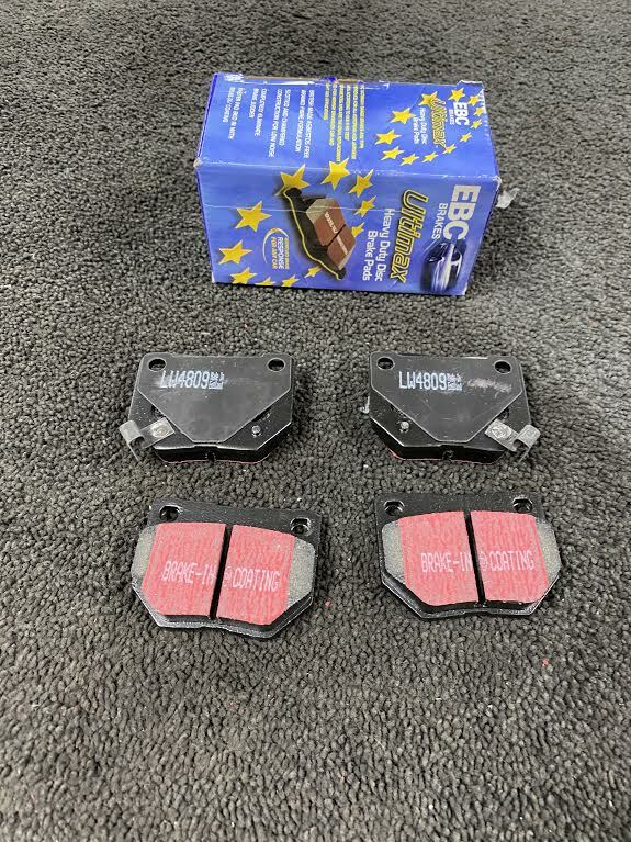 FOR NISSAN 300ZX 3.0 TURBO TARGA Z32 (03/90-12/94) EBC REAR BRAKE PADS SET OF 4 