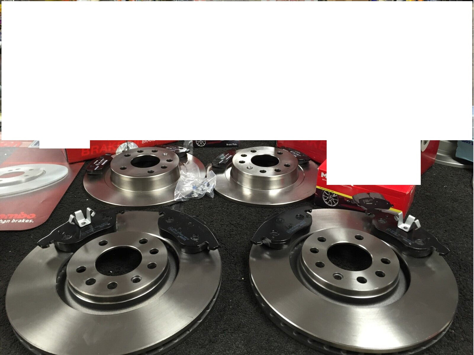 INSIGNIA SRI NAV VX-LINE BI-TURBO S/S (MK1 FL (A) (3700))  FRONT REAR DISCS PADS