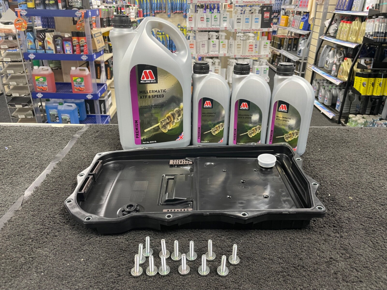 BMW X5 X6 30d 40d M50d 8H 8SPEED ZF TRANSMISSION SUMP PAN FILTER OIL SERVICE KIT