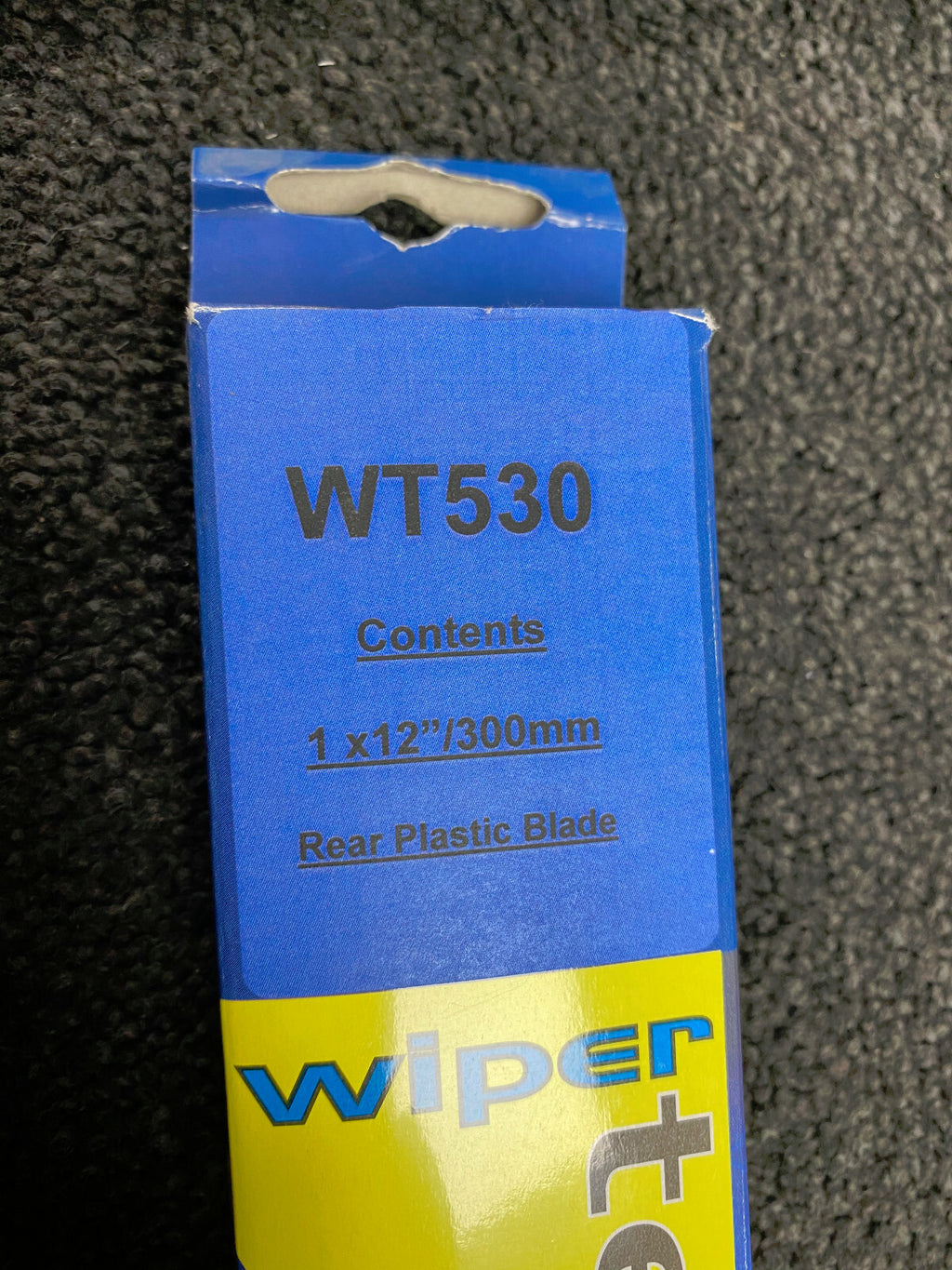 FOR FIAT 500 ABARTH 500 BMW I3 I3s CITROEN C2 C3 C4 REAR PLASTIC BLADE 1X12"