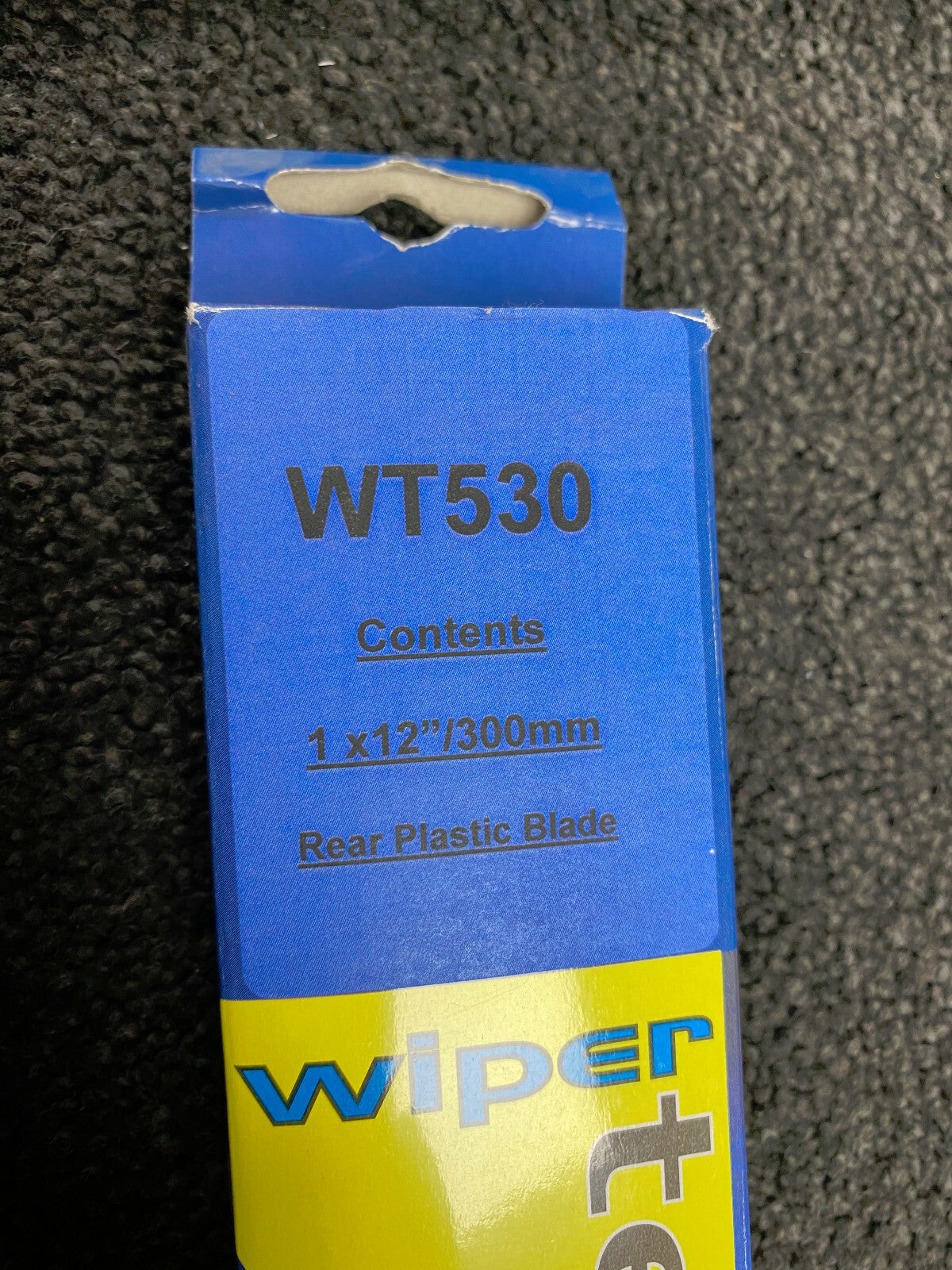 FOR FIAT 500 ABARTH 500 BMW I3 I3s CITROEN C2 C3 C4 REAR PLASTIC BLADE 1X12"