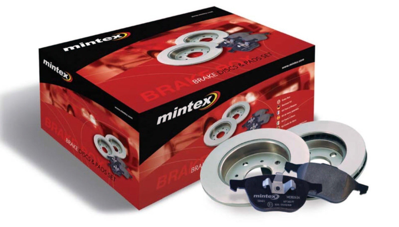SAAB 9-3 9-5 900  MINTEX REAR BRAKE DISCS & PADS