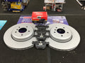 BMW 535D M SPORT REAR BRAKE DISCS AND PADS
