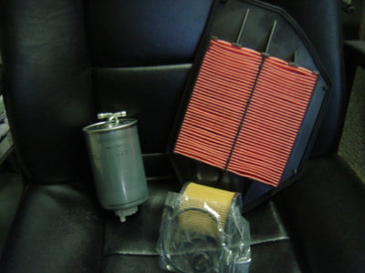 FOR HONDA CIVIC 1.7CDTi  OIL FILTER  AIR FILTER DIESEL FUEL  FILTER SERVICE KIT